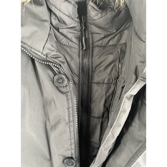 Snozu Snow Jacket Boys Youth Small Winter Coat Fur Trim Heavy Hooded Outdoor - Picture 8 of 13